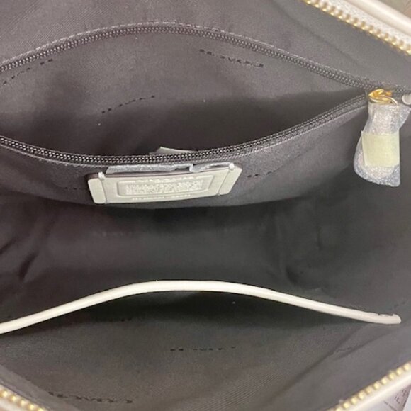 Coach Purse Bag Light Khaki Chalk Small Dufflette NWTs SIG Classic Beauty - Picture 9 of 12